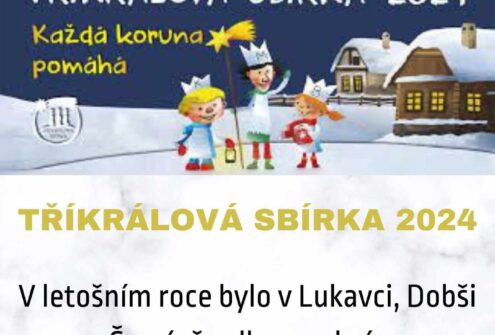 TŘÍKRÁLOVÁ SBÍRKA 2024 V LUKAVCI