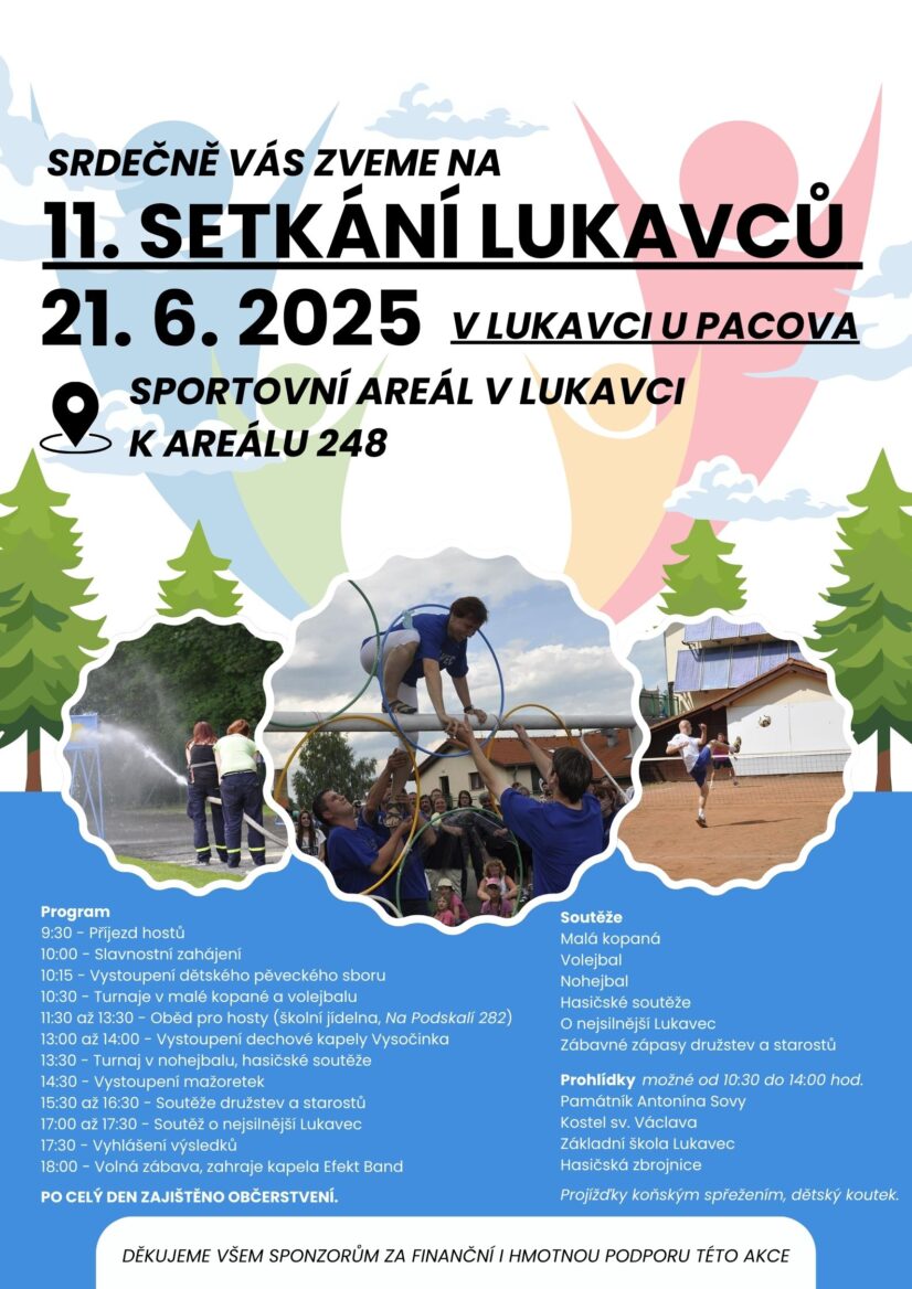 Sraz Lukavců (Lukavec u Pacova)