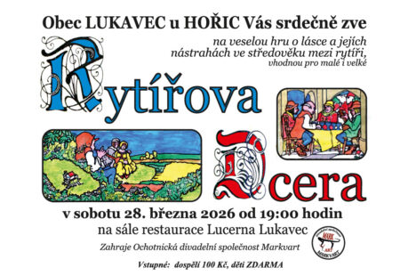 DIVADELNÍ PŘEDSTAVENÍ  –  RYTÍŘOVA DCERA