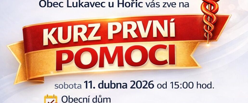 KURZ PRVNÍ POMOCI 2026