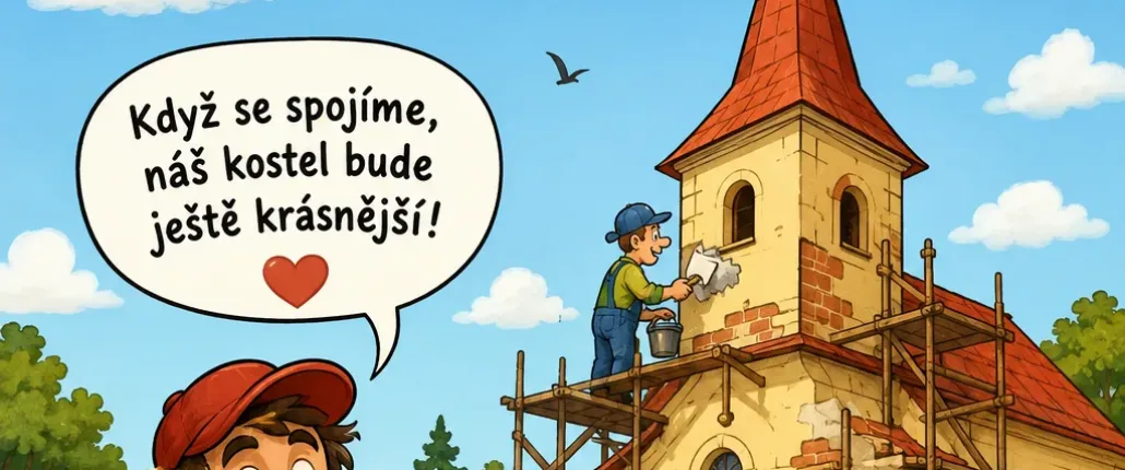 POMOZME SPOLEČNĚ ZACHOVAT KOSTEL NA BYŠIČKÁCH PRO DALŠÍ GENERACE
