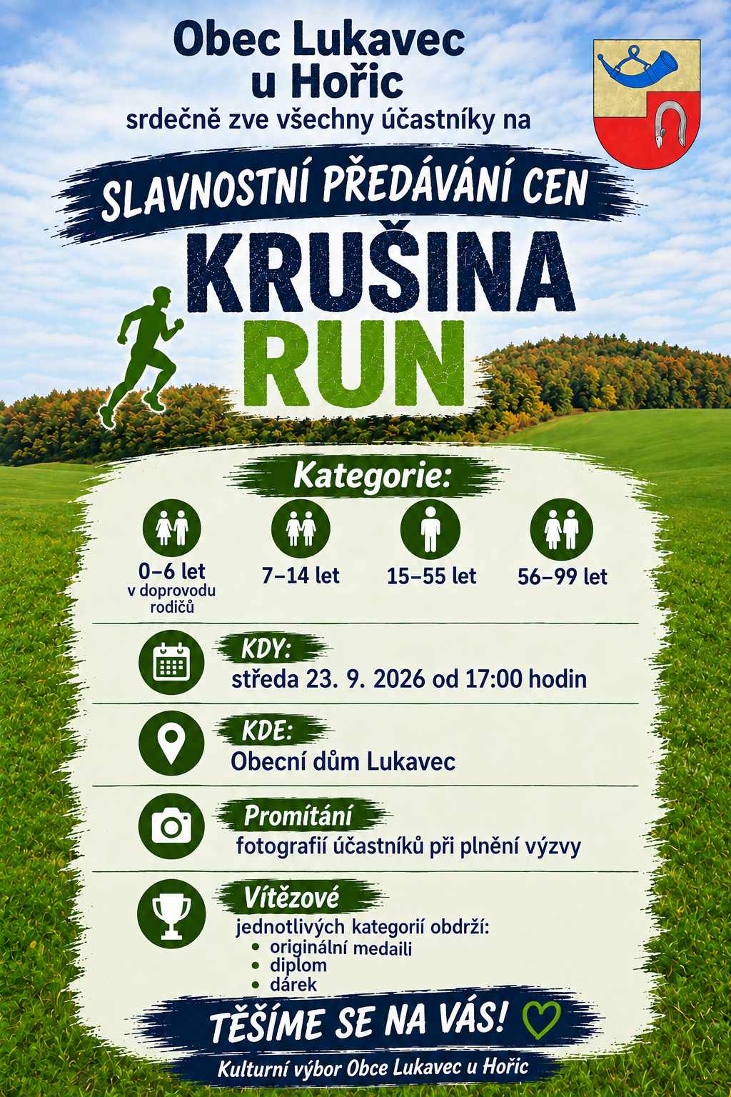 Předávání cen Krušina run